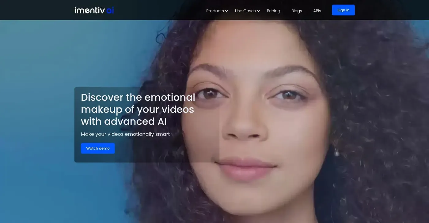 Screenshot of Imentiv AI