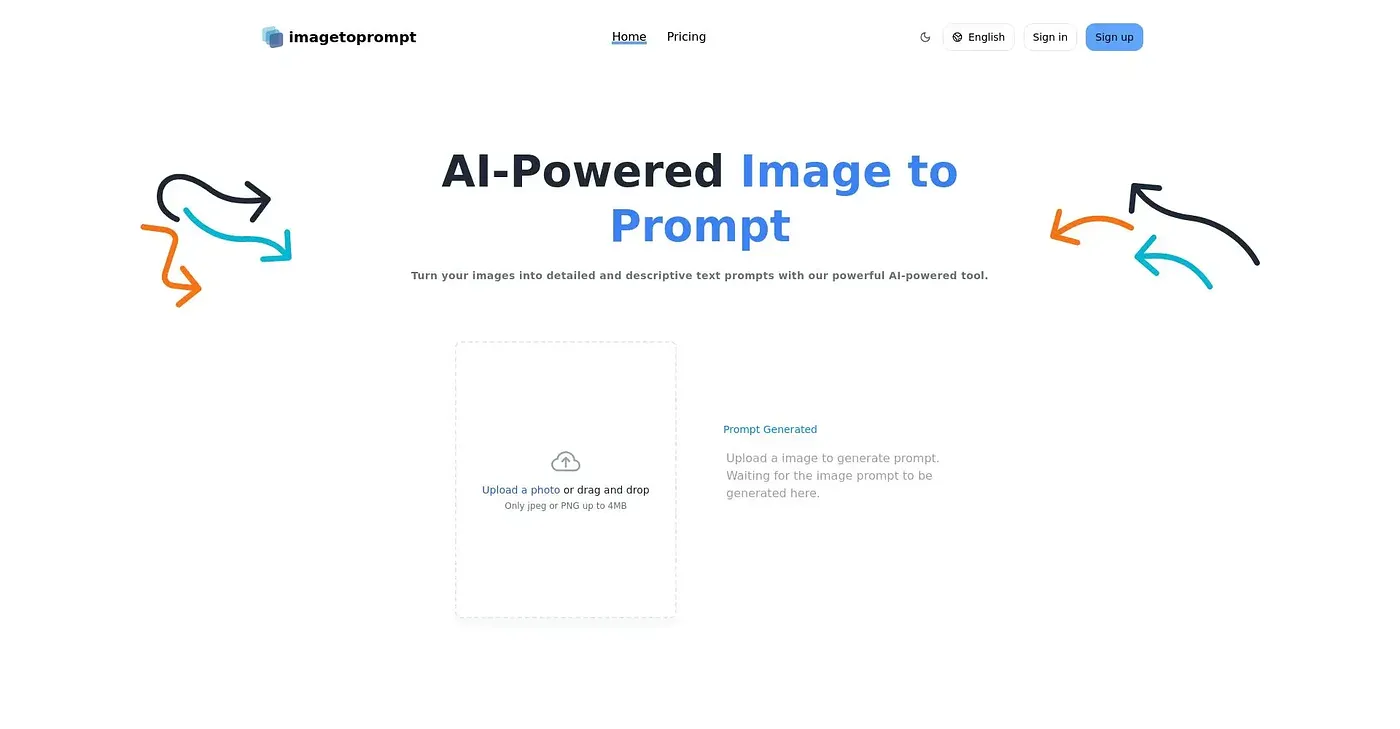 Screenshot of Image To Prompt