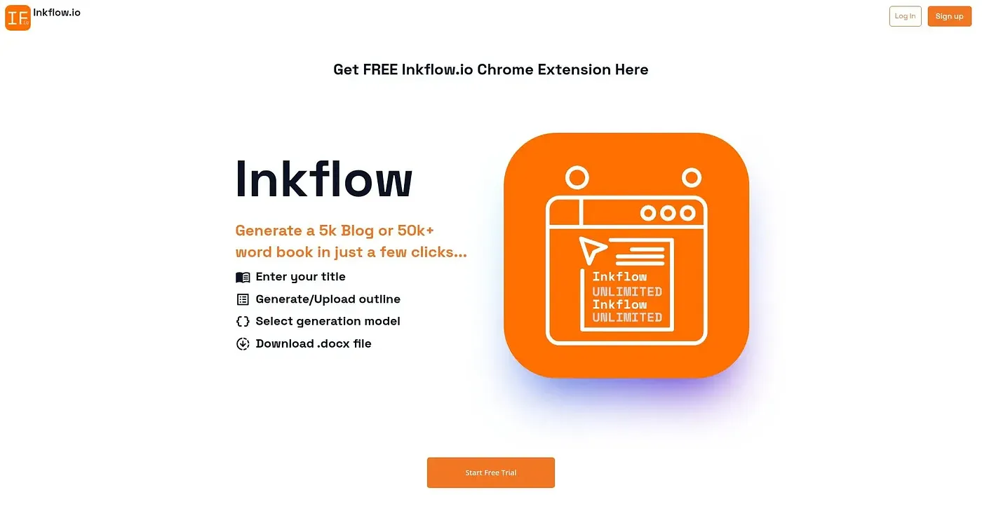 Screenshot of Inkflow