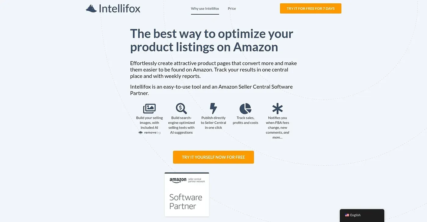 Screenshot of Intellifox