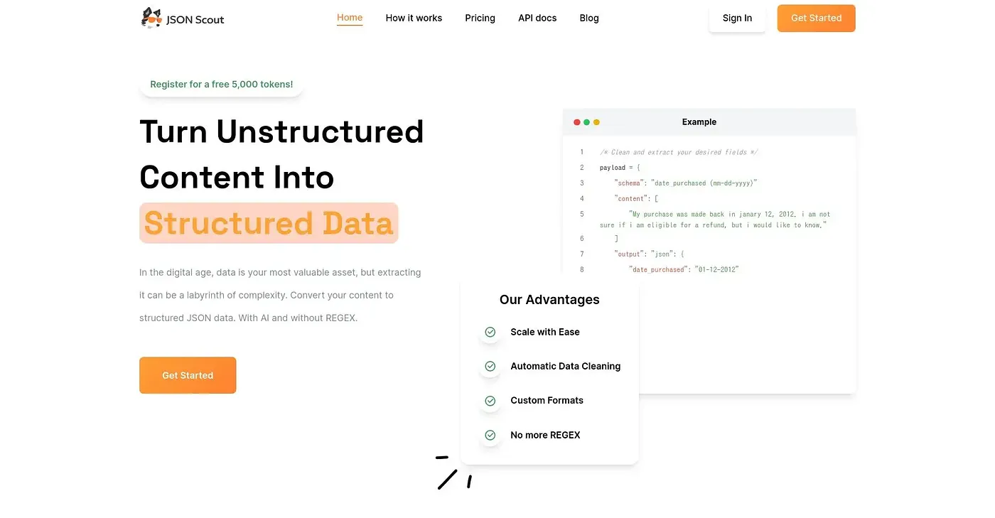 Screenshot of JSON Scout