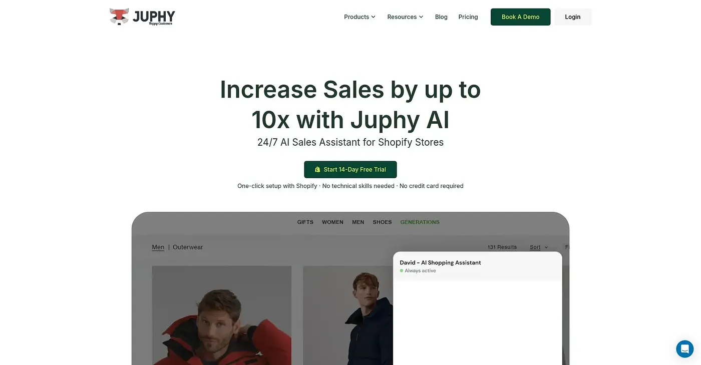 Screenshot of Juphy