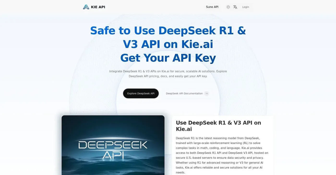 Screenshot of Kie AI