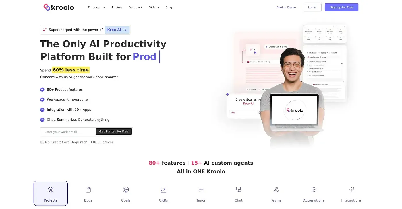 Screenshot of Kroolo