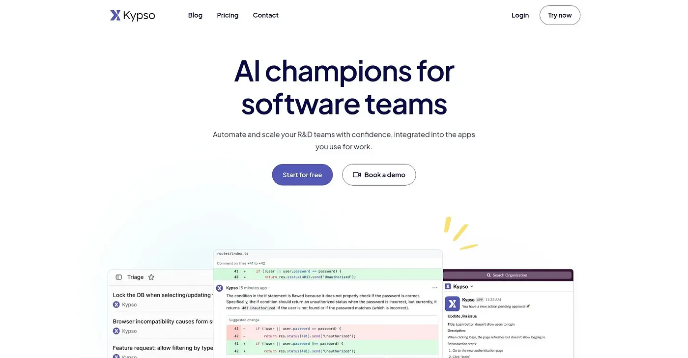 Screenshot of Kypso