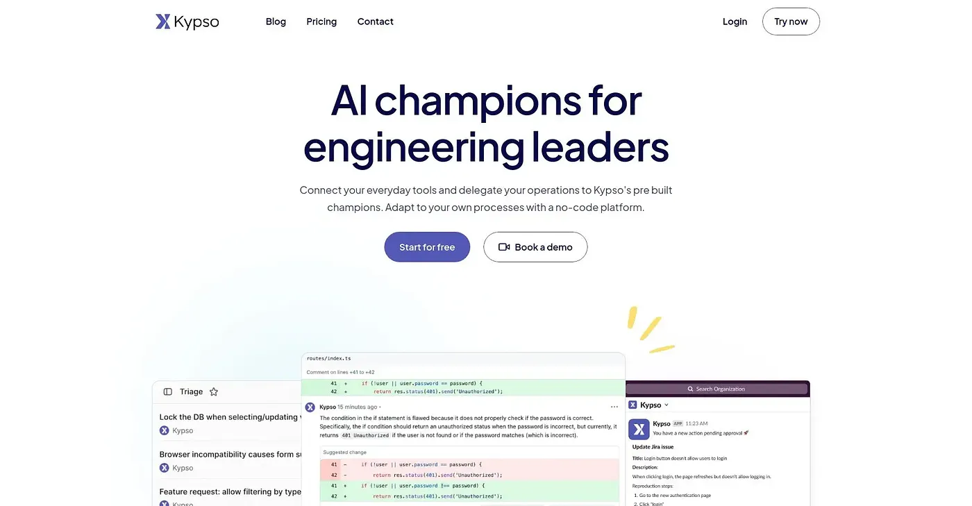 Screenshot of Kypso