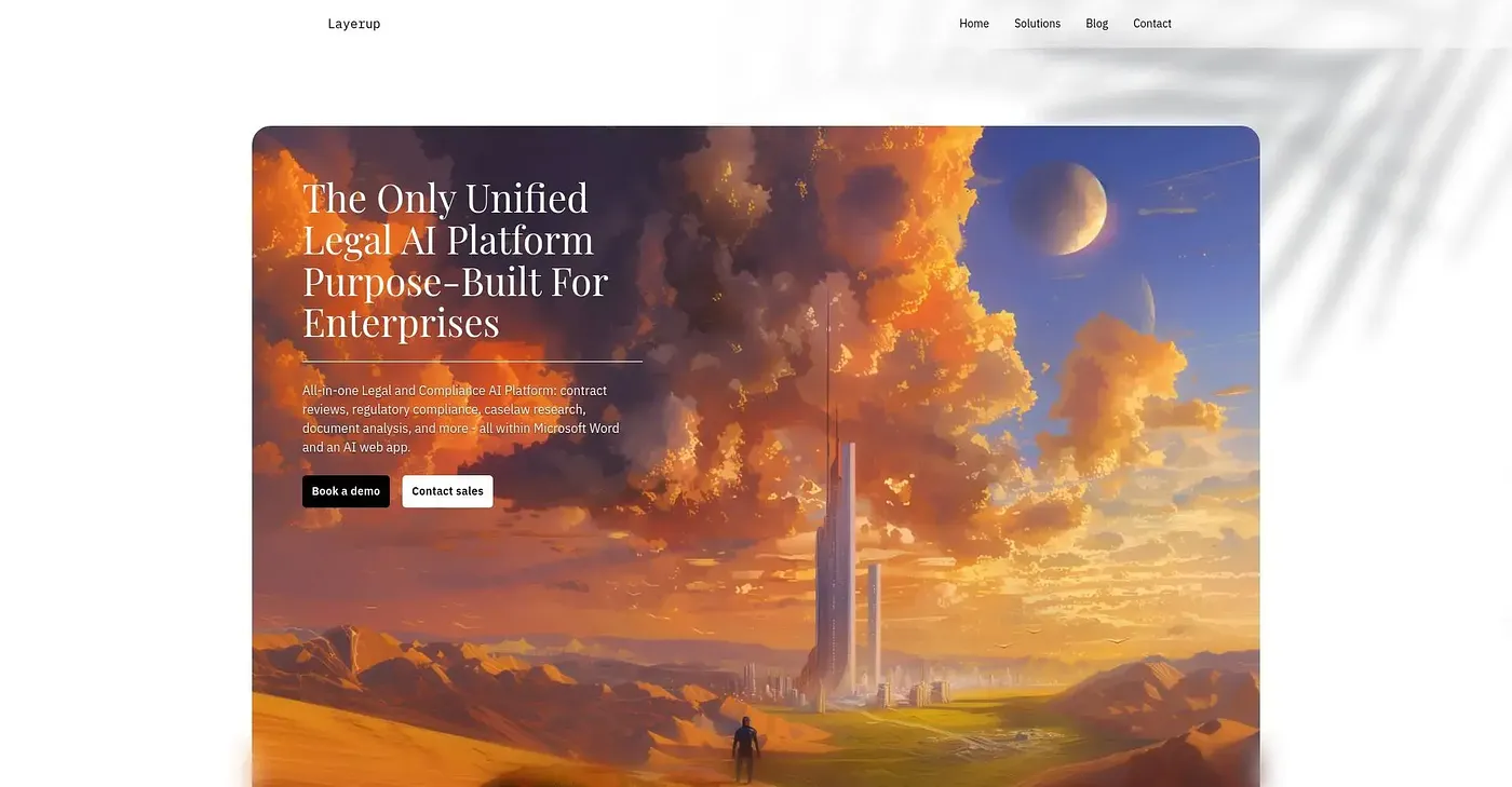 Screenshot of Layer Up