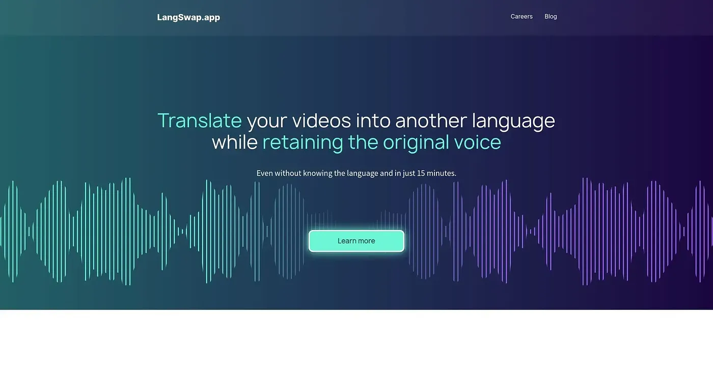 Screenshot of Langswap