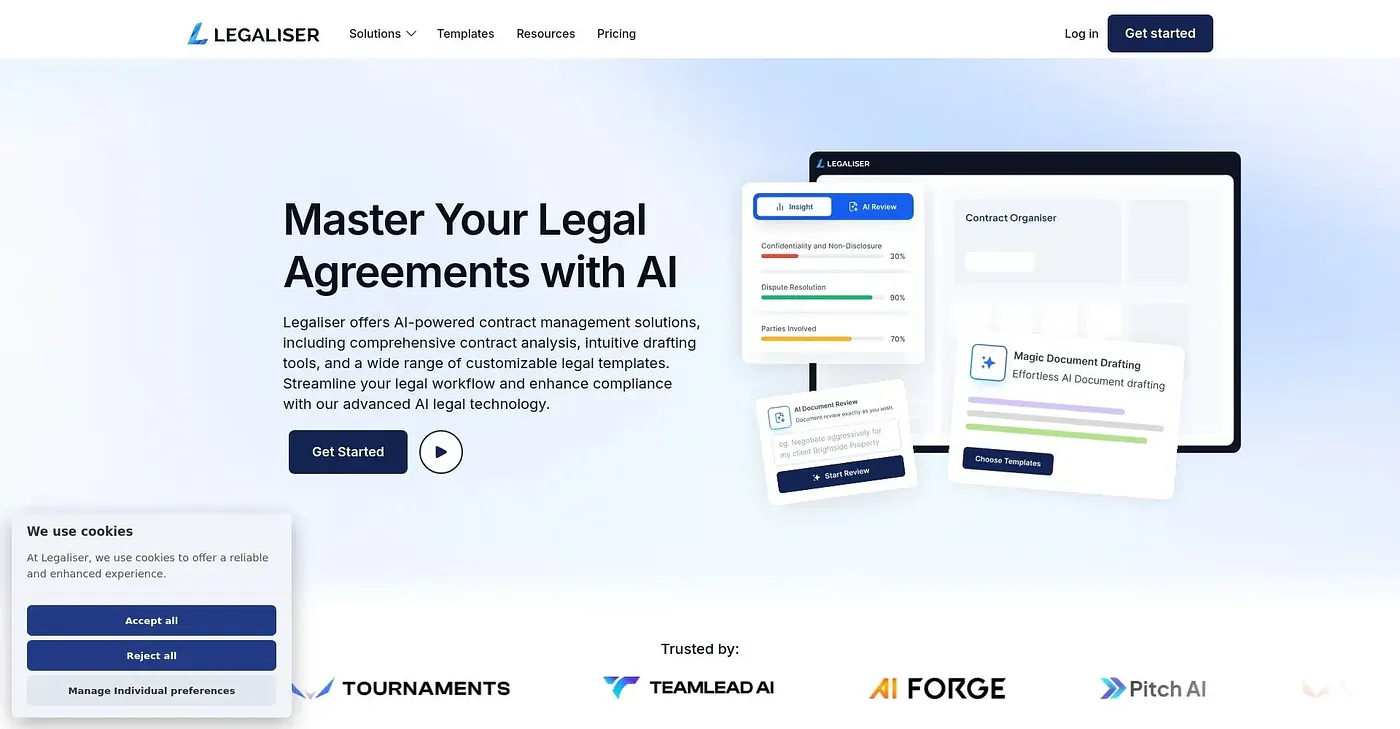 Screenshot of Legaliser