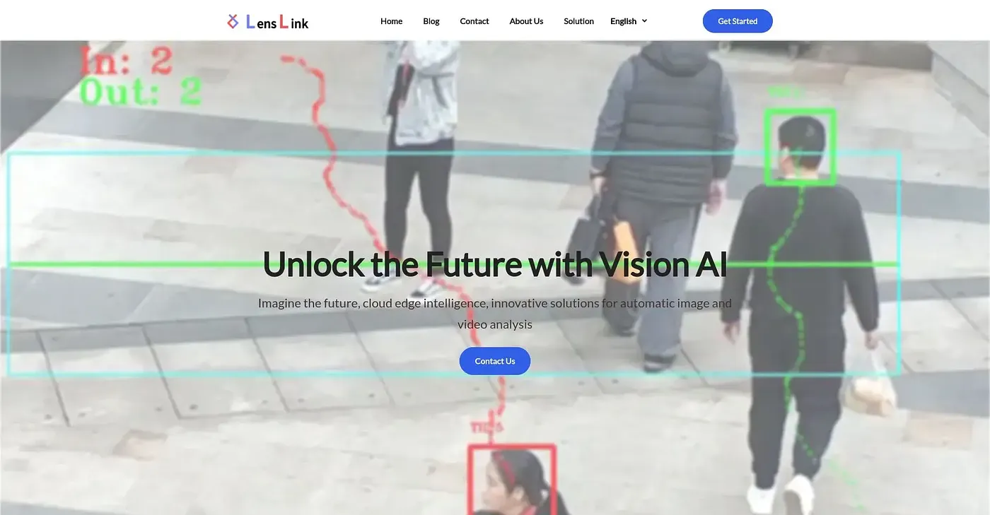 Screenshot of Lens Link AI