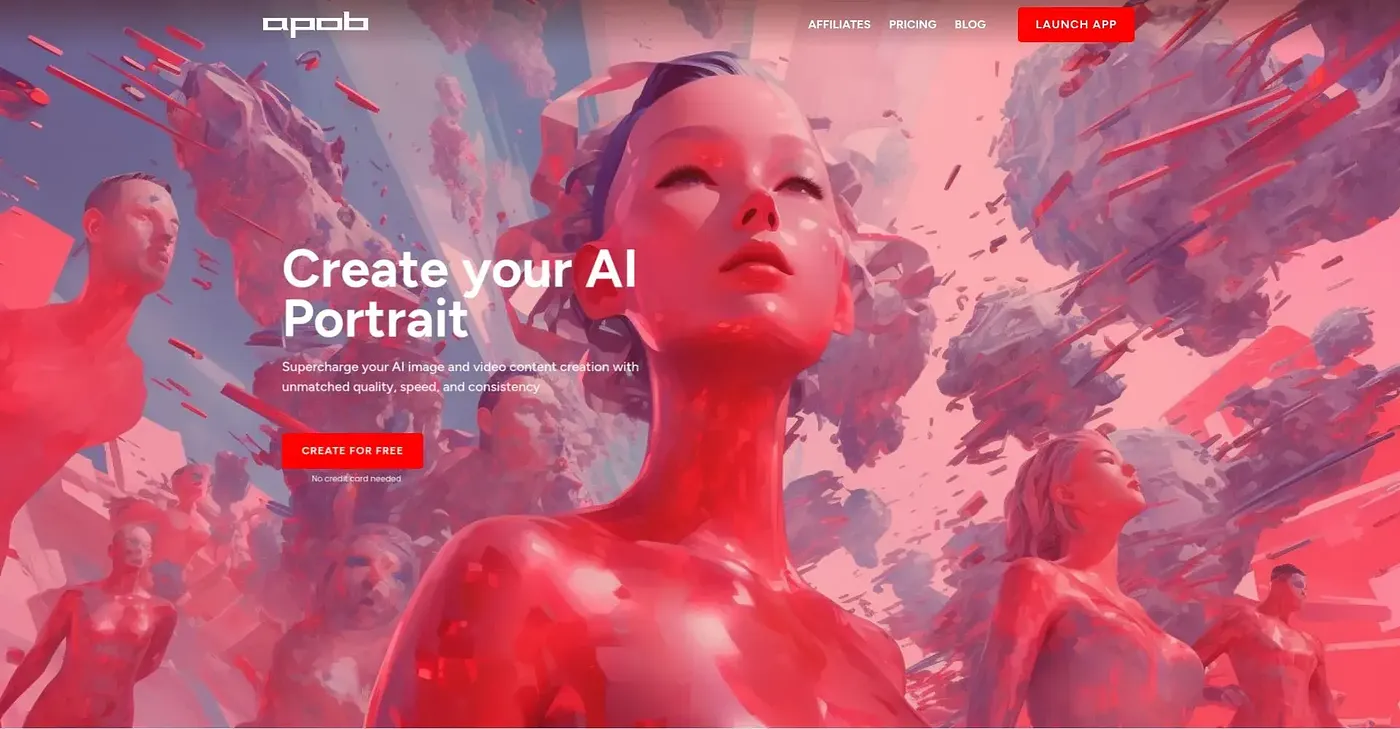Screenshot of APOB AI