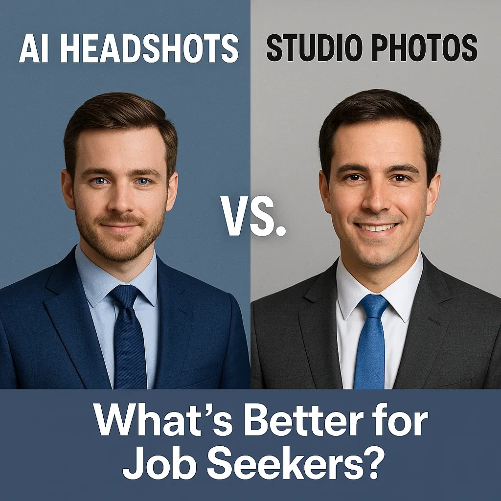 AI Headshots vs. Studio Photos: What’s Better for Job Seekers?