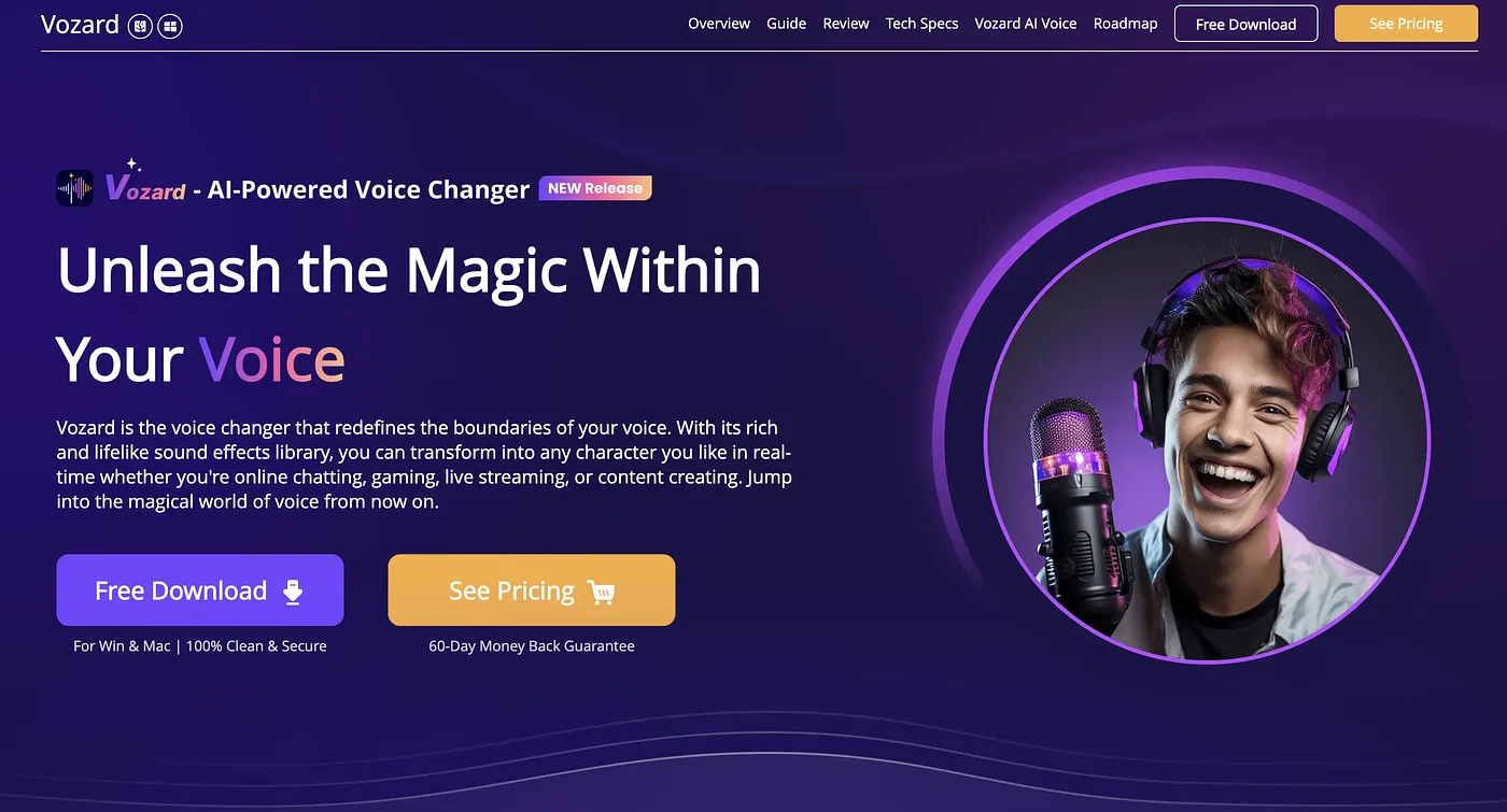Best Real-Time Satoru Gojo Voice Changer: A Review of Vozard