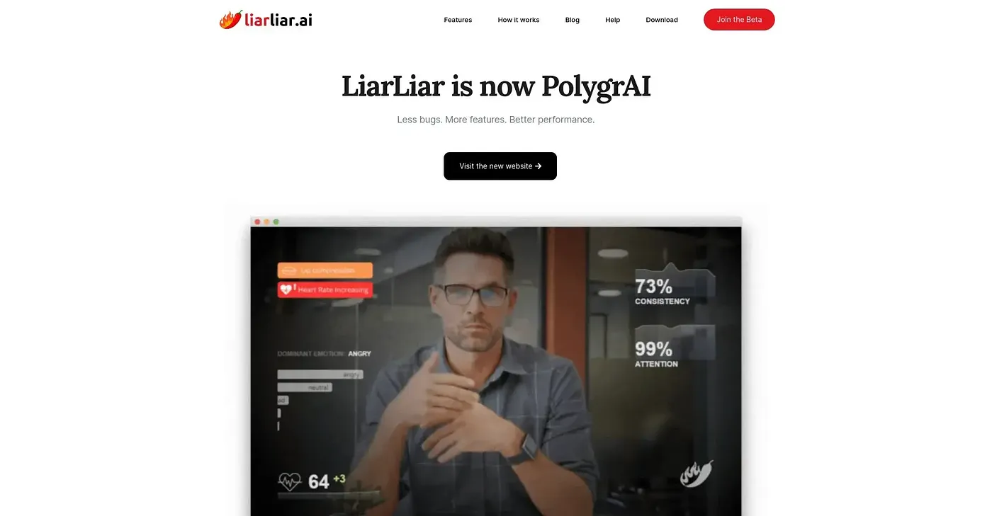 Screenshot of Liar Liar