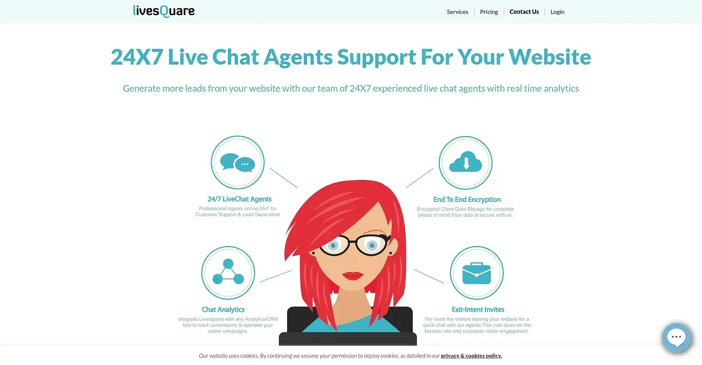 Screenshot of LiveSquare