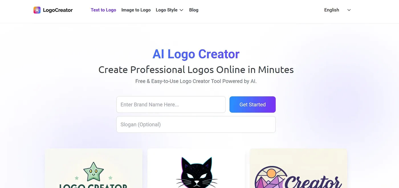 Screenshot of Logo Creator