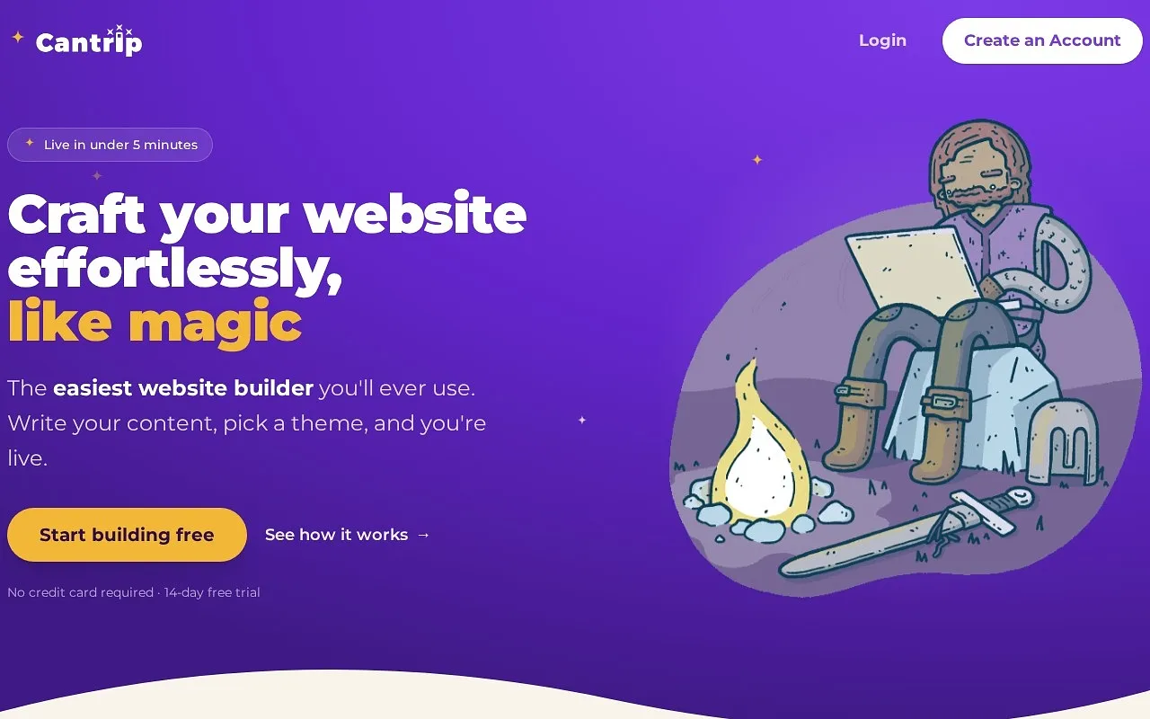 Screenshot of Cantrip
