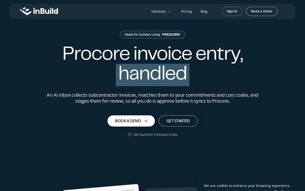 Screenshot of Inbuild AI