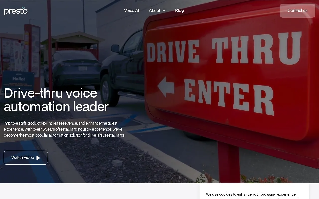 Screenshot of Presto Voice