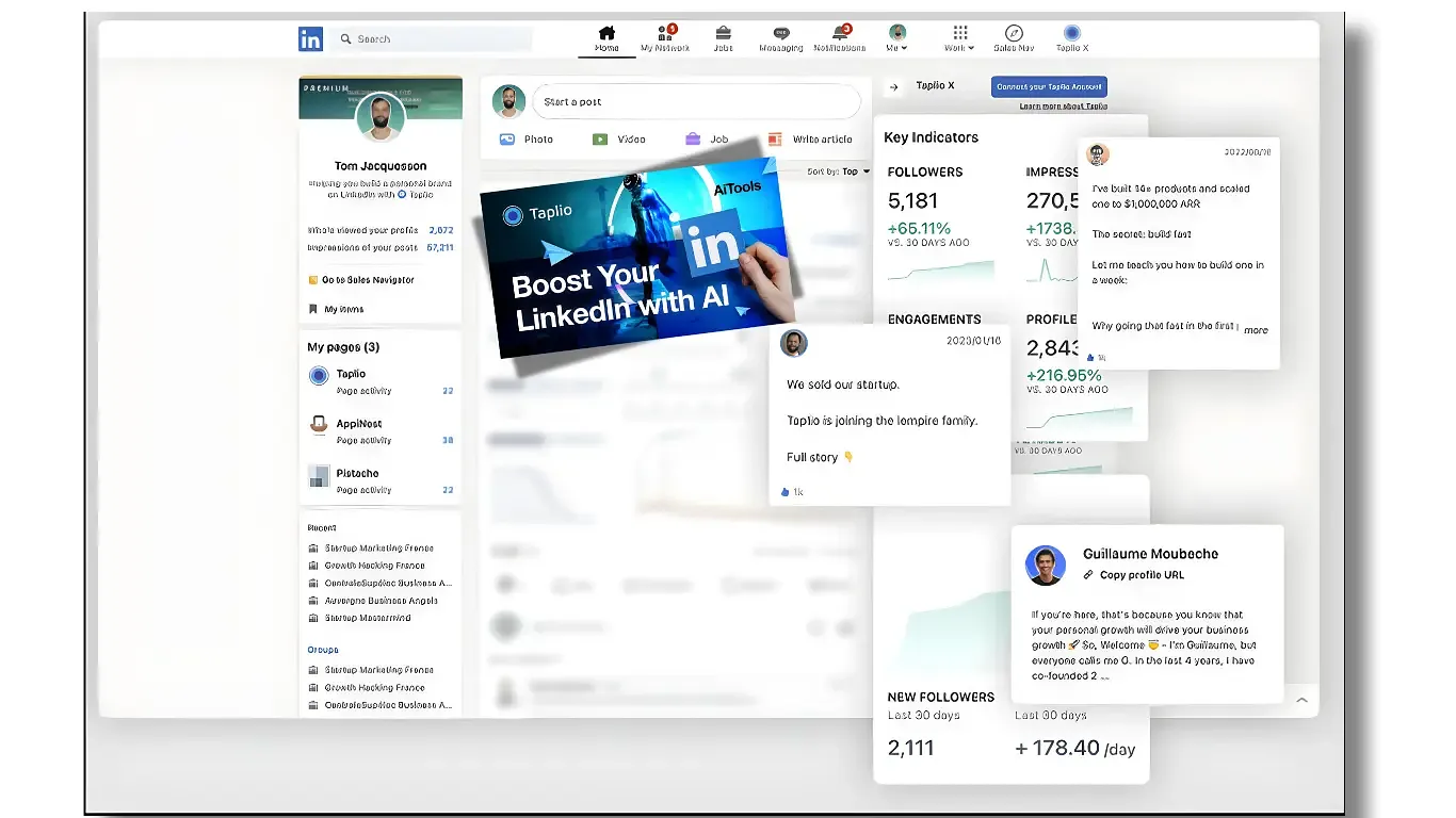‍Taplio: The Secret to Explosive LinkedIn Growth