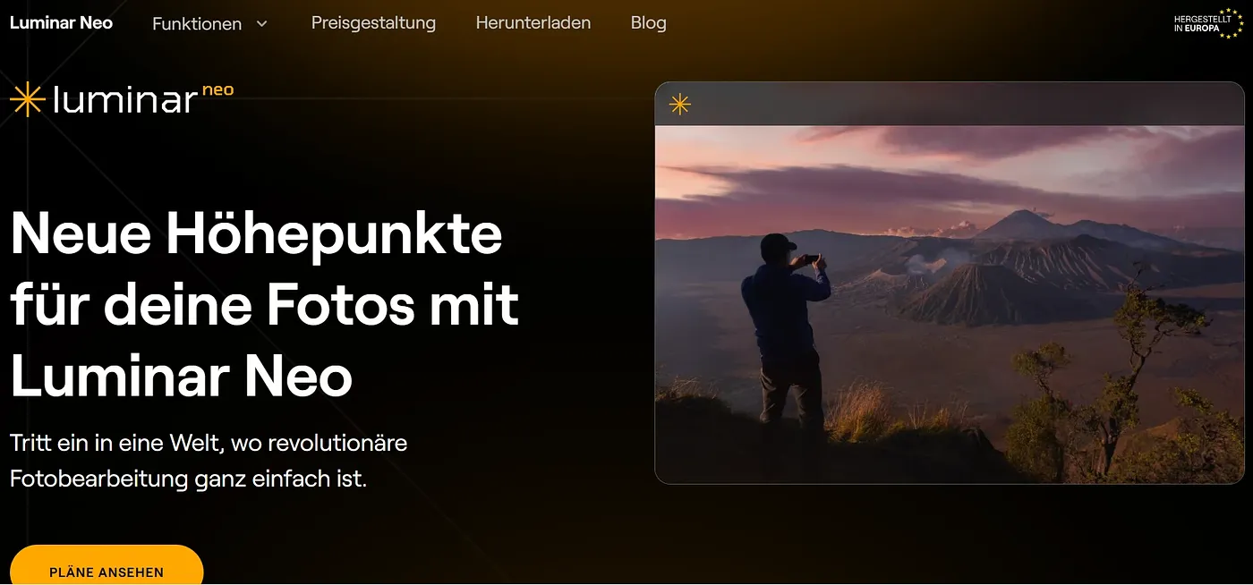Screenshot of Luminar Neo