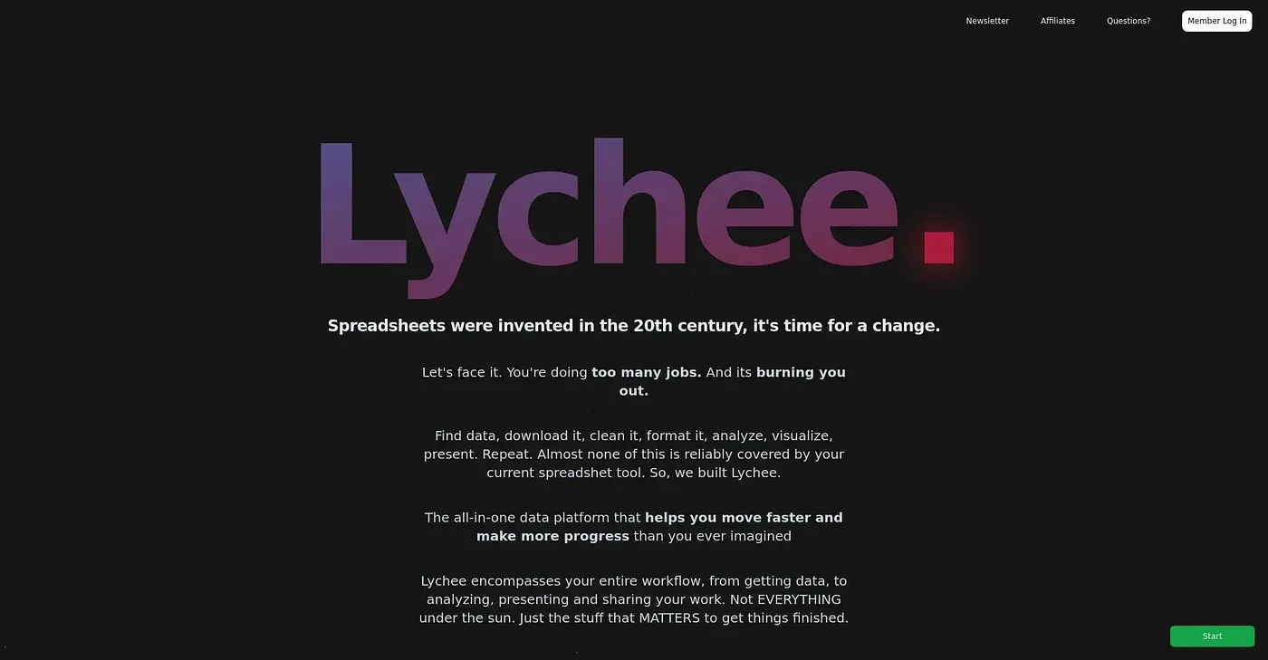 Screenshot of Lych3e