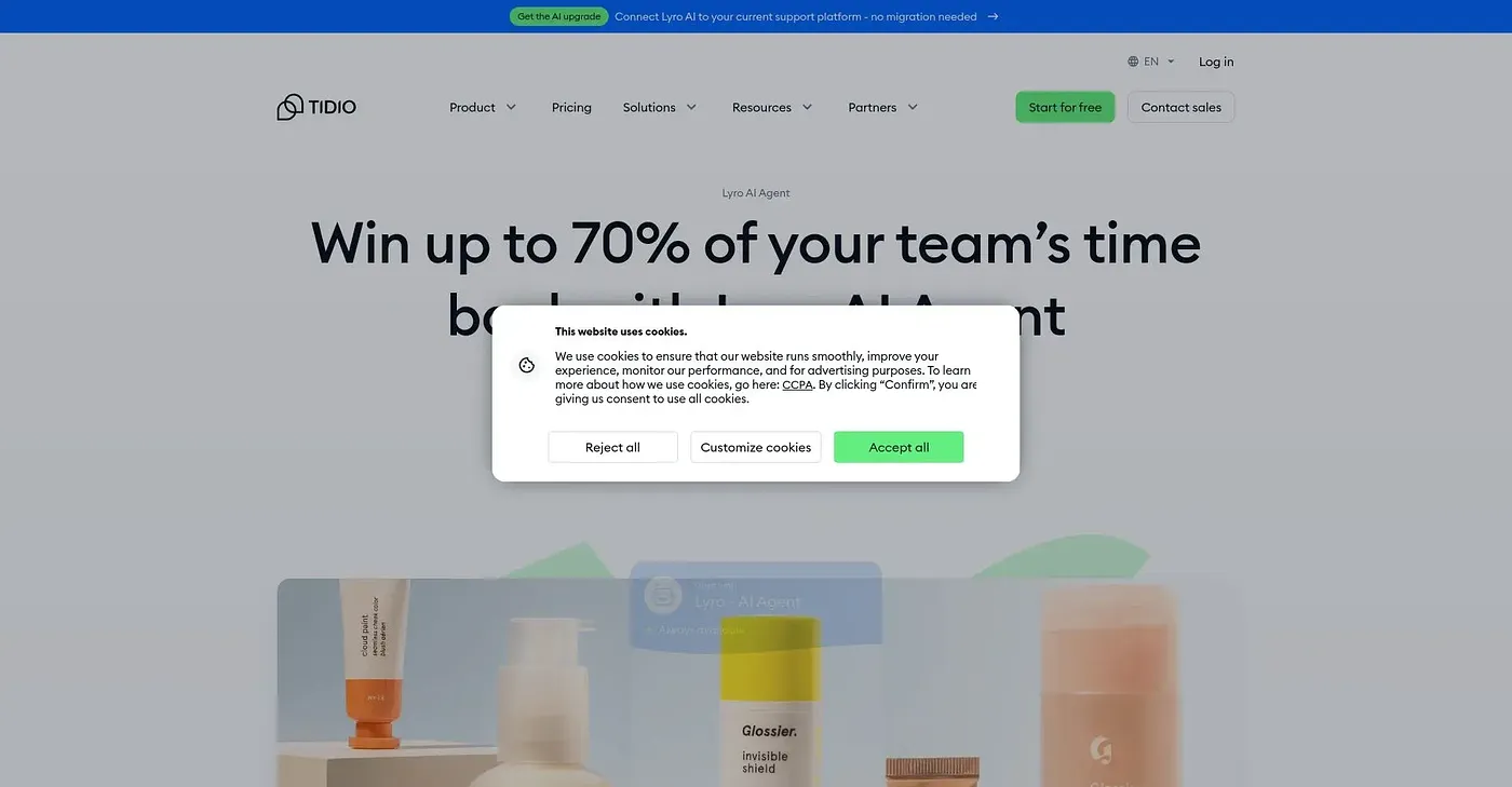 Screenshot of Lyro