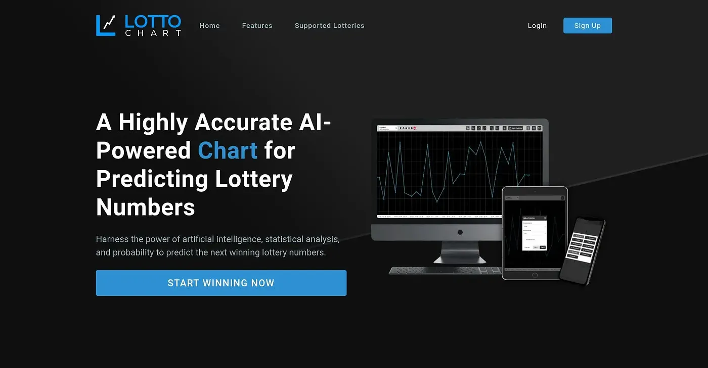 Screenshot of Lotto Chart