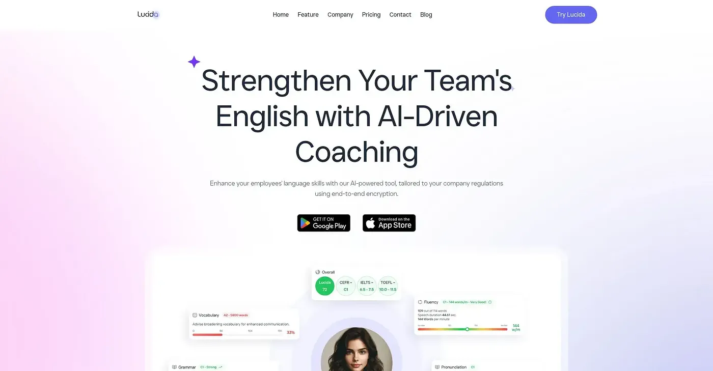 Screenshot of Lucida