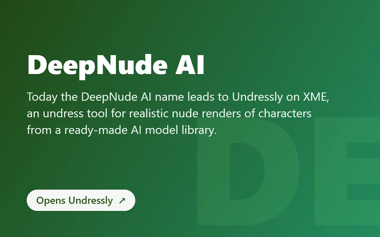 Screenshot of DeepNude AI