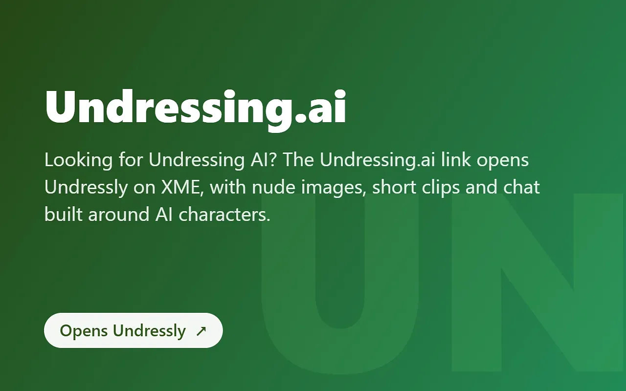 Screenshot of Undressing.ai