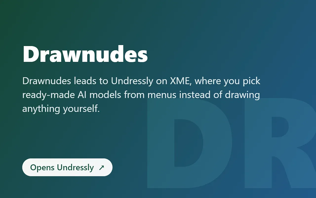 Screenshot of Drawnudes