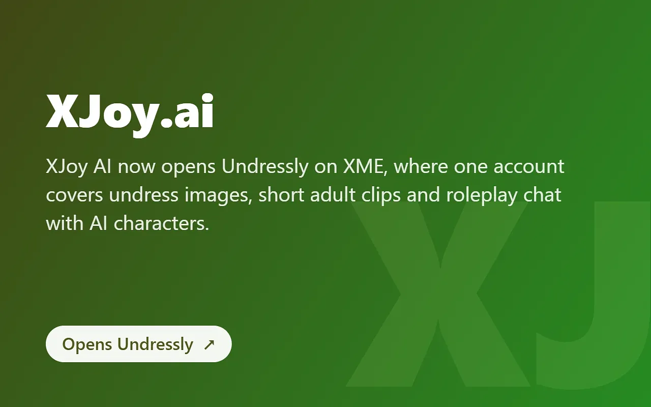Screenshot of XJoy.ai