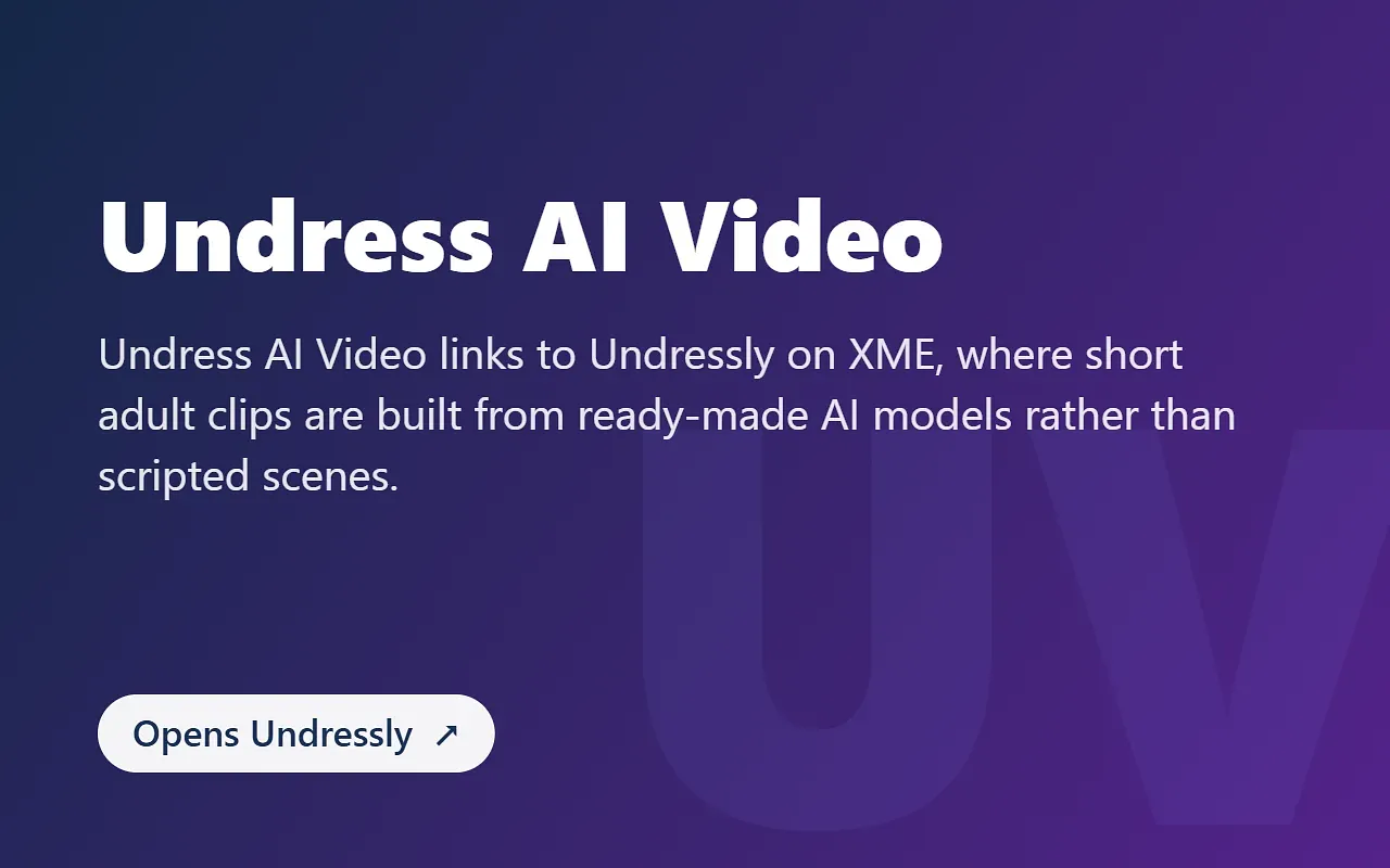 Screenshot of Undress AI Video