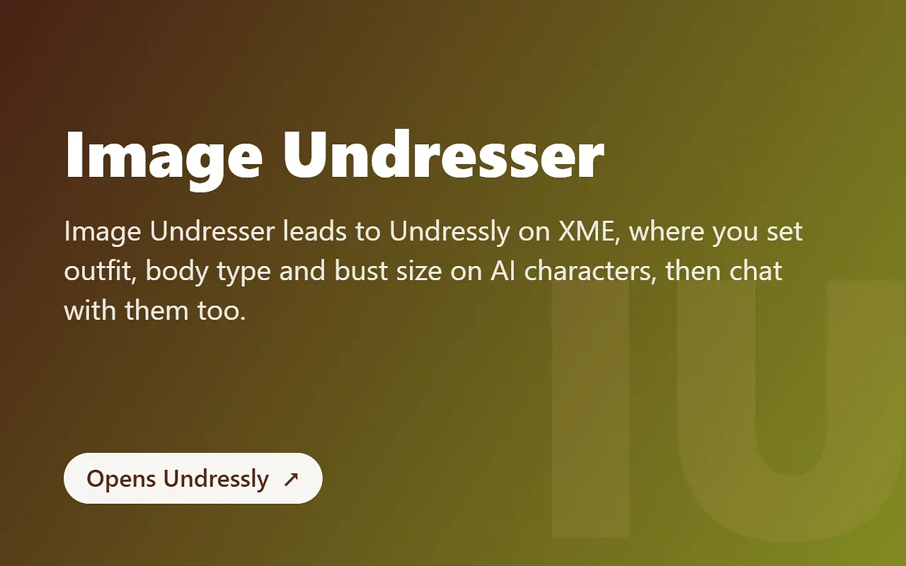 Screenshot of Image Undresser