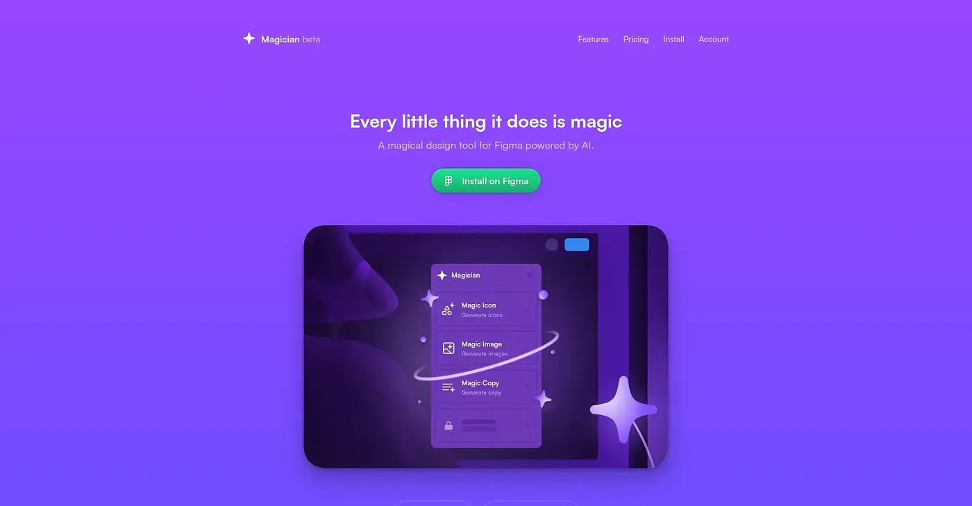 Screenshot of Magician