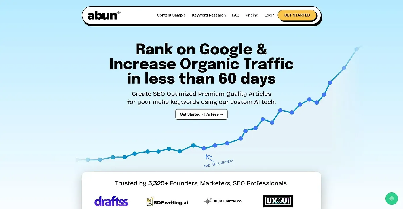 Screenshot of Abun