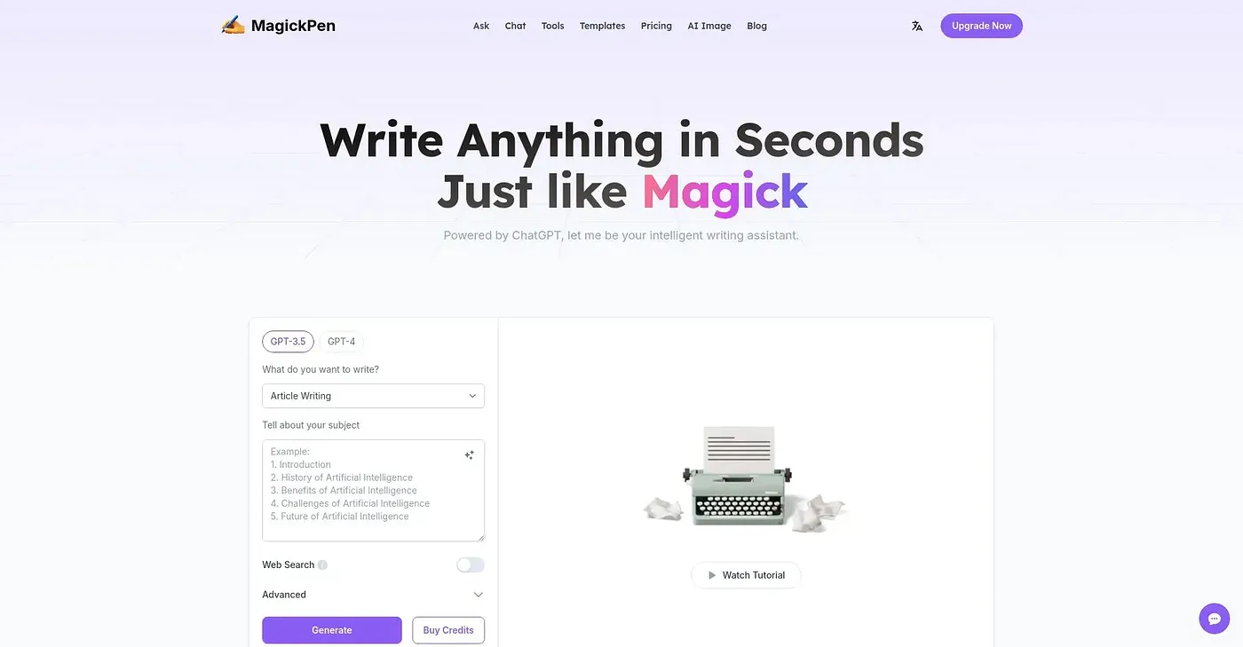 Screenshot of MagickPen