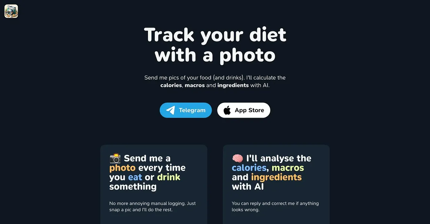 Screenshot of Meals Chat