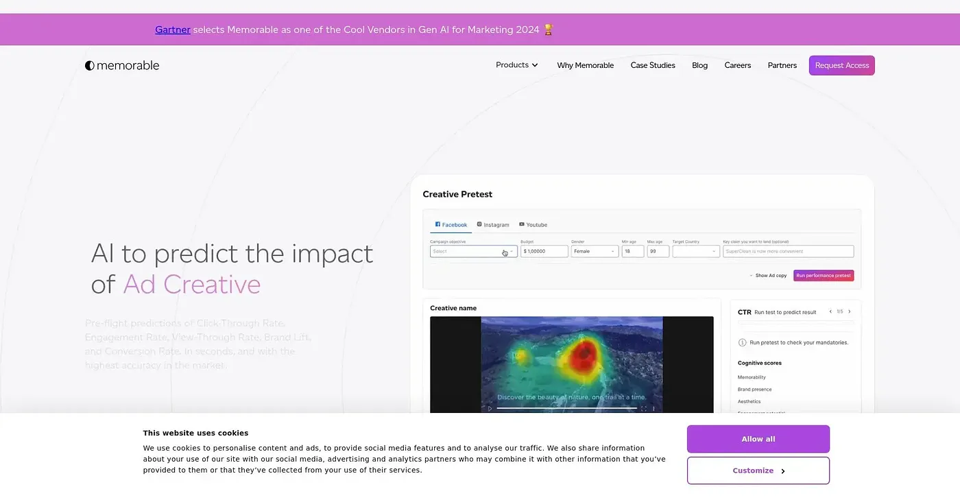 Screenshot of Memorable
