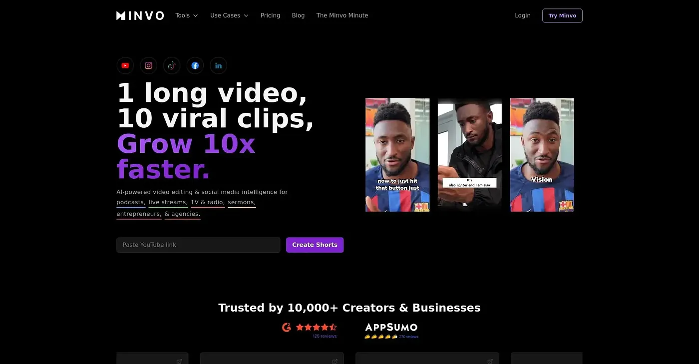 Screenshot of Minvo