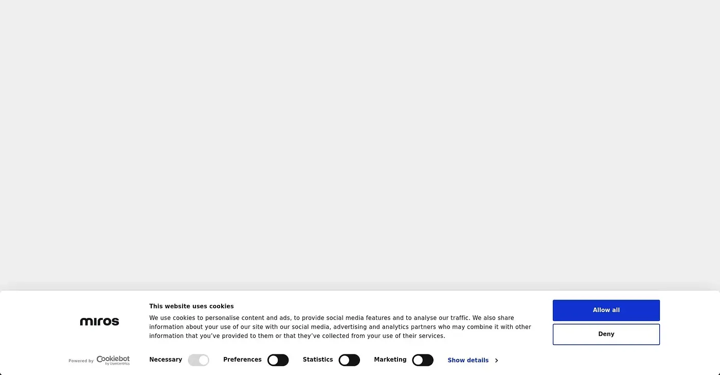 Screenshot of Miros AI