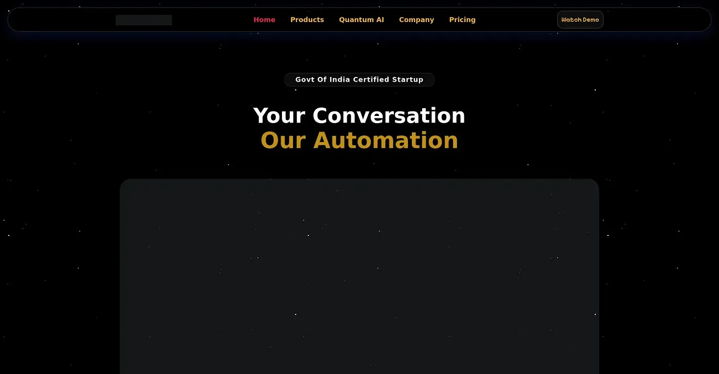 Screenshot of ABATA AI