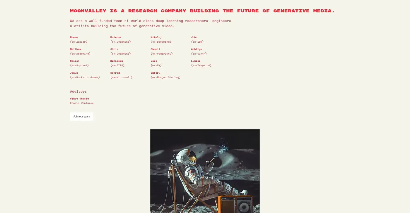 Screenshot of Moon Valley AI