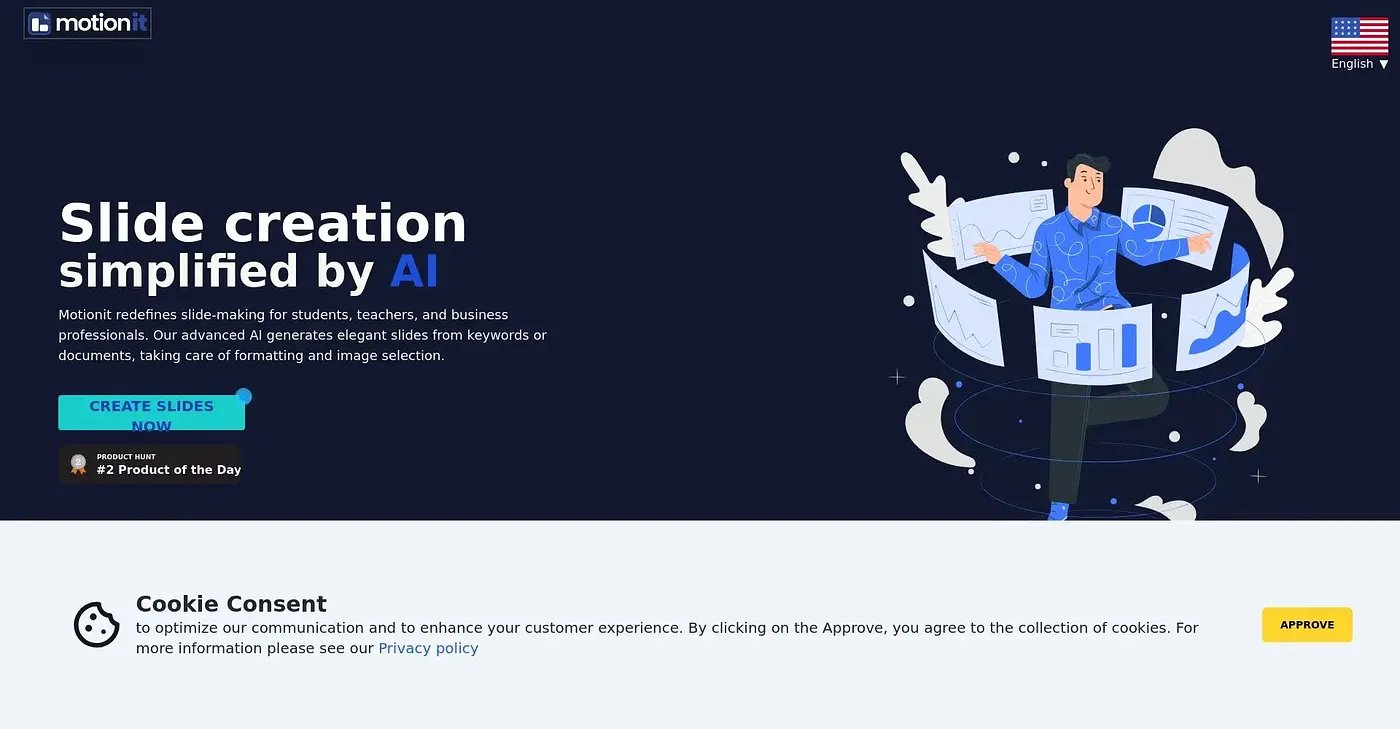 Screenshot of Motion It AI