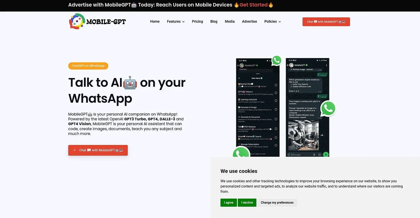 Screenshot of MobileGPT