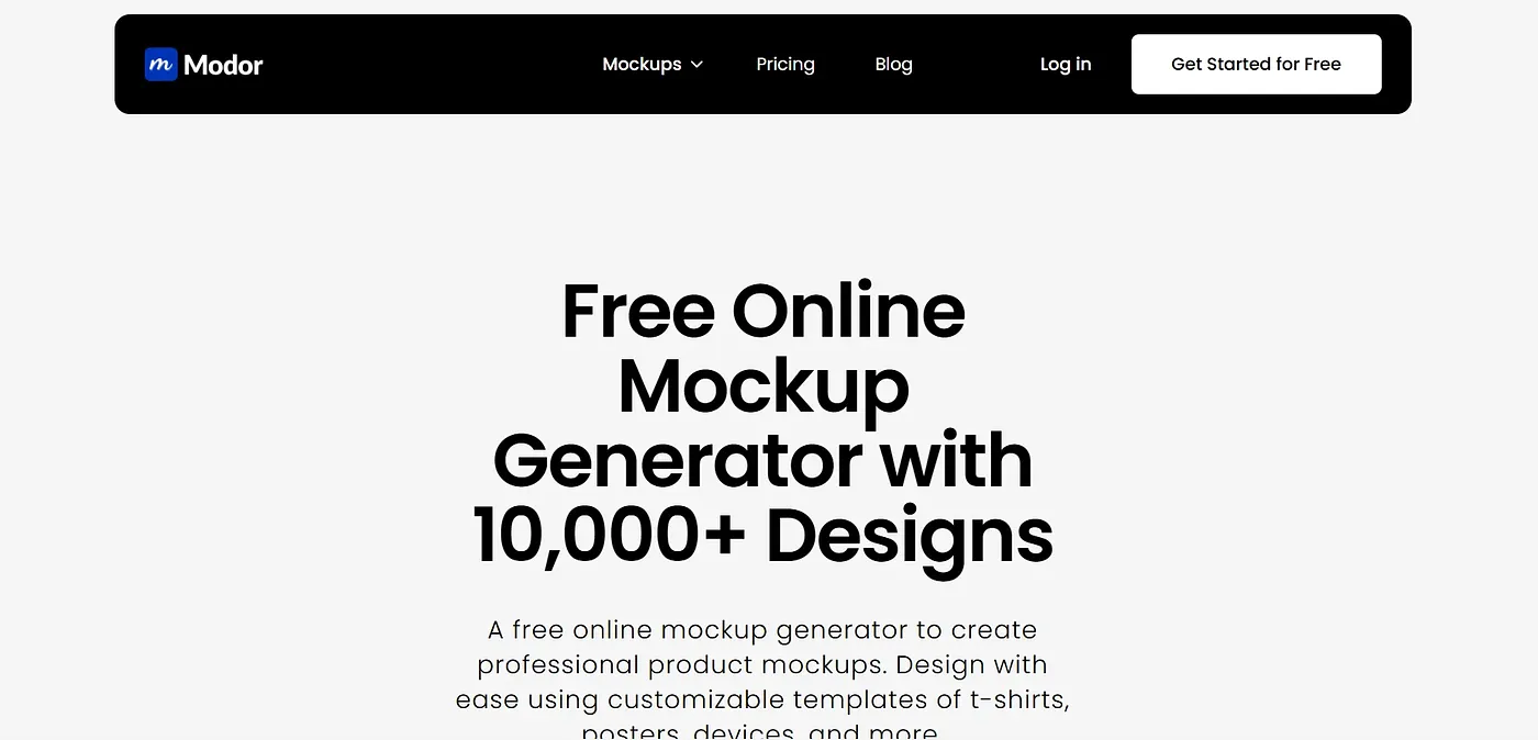 Screenshot of Modor