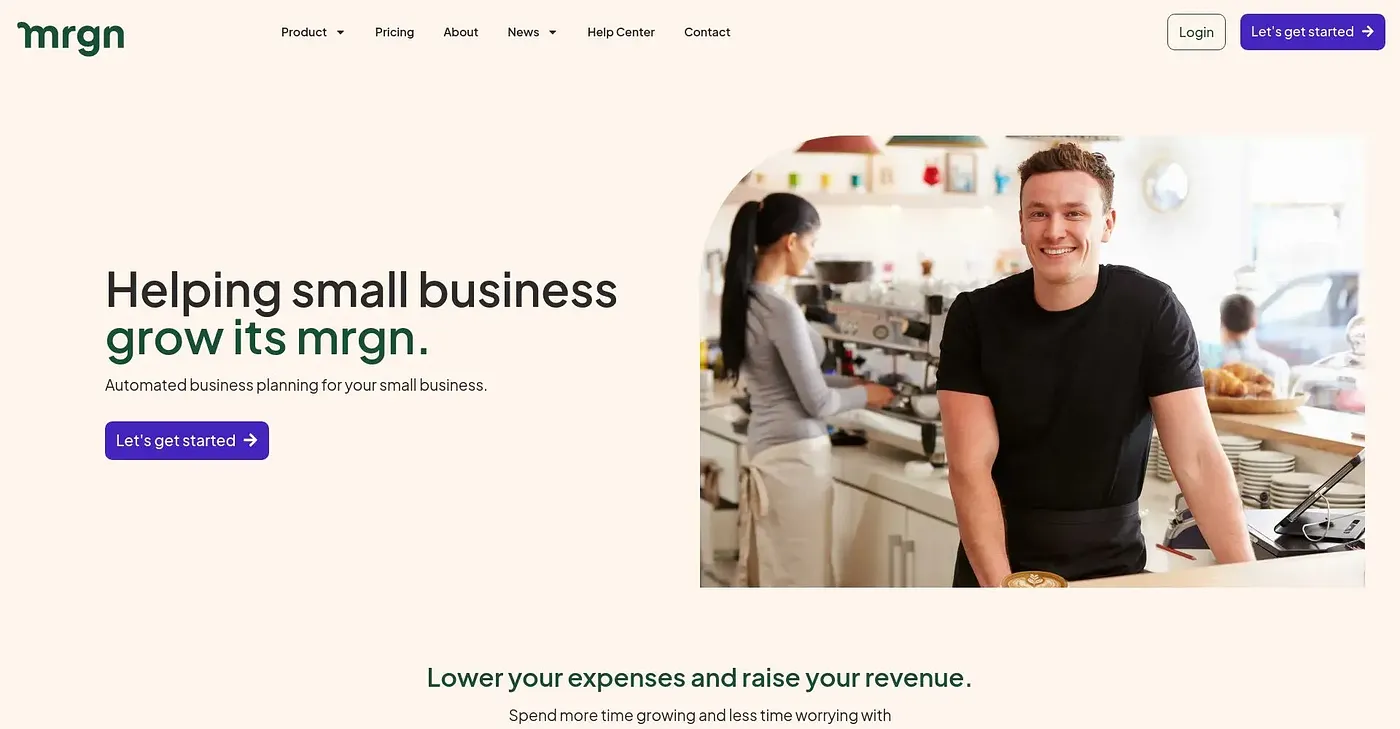 Screenshot of Mrgn