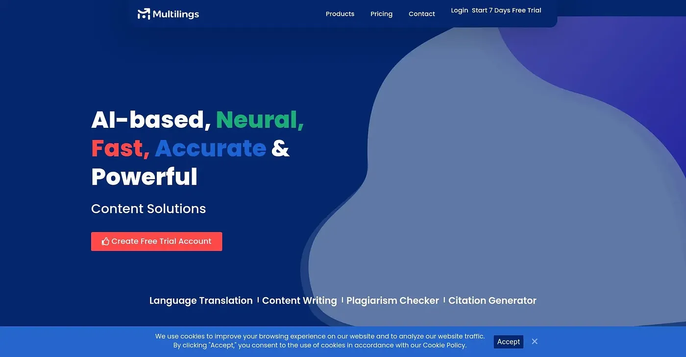 Screenshot of Multi Lings