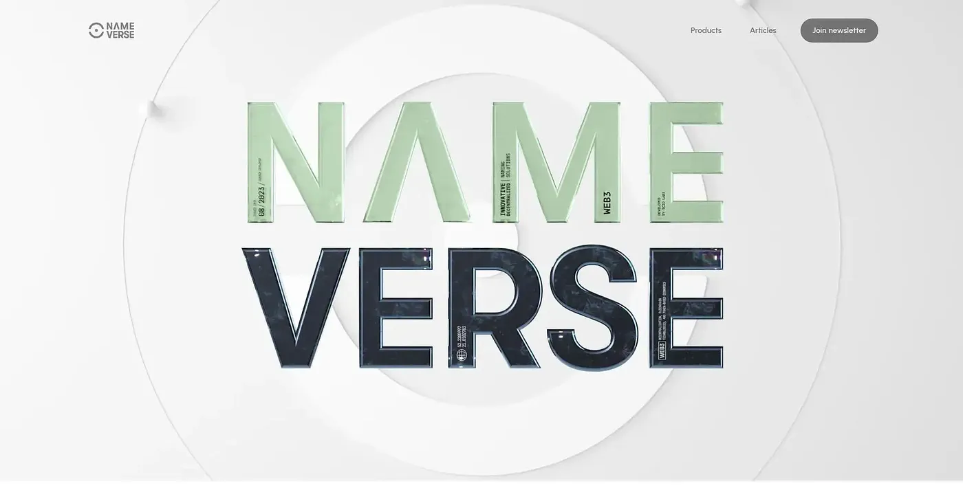 Screenshot of Name Verse